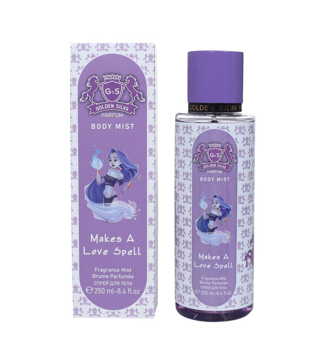 Spray corp Golden Silva - Makes a Love Spell | 250 ml
