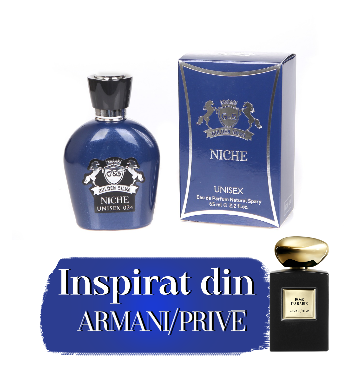 Parfum inspirat de "Armani Prive - Rose d'Arabie" Niche 024 | 65 ml