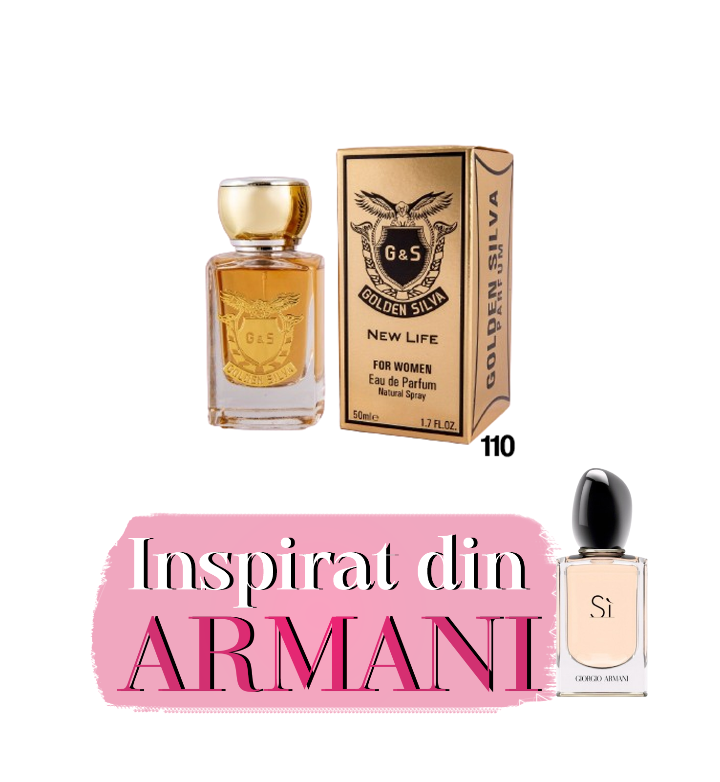 Parfum inspirat de "Armani - Si" W110 | 50 ml