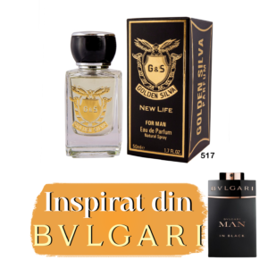 Parfum inspirat de "Bvlgari - Men in Black" M517 | 50 ml