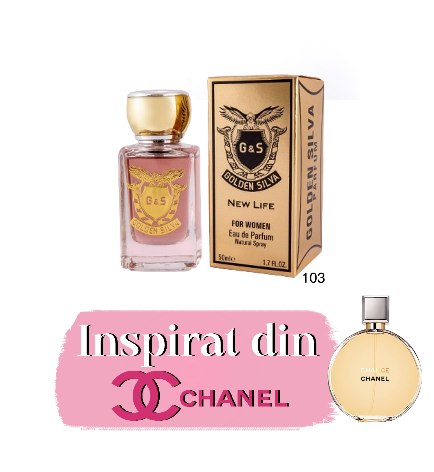 Parfum inspirat de "Chanel - Chance" W103 | 50 ml