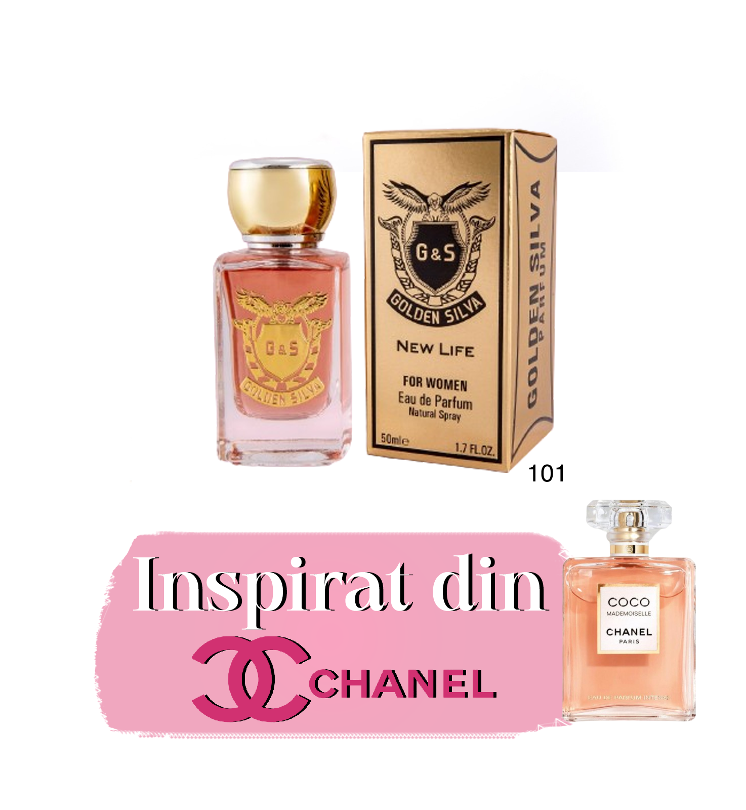 Parfum inspirat de "Chanel - Coco Mademoiselle" W101 | 50 ml