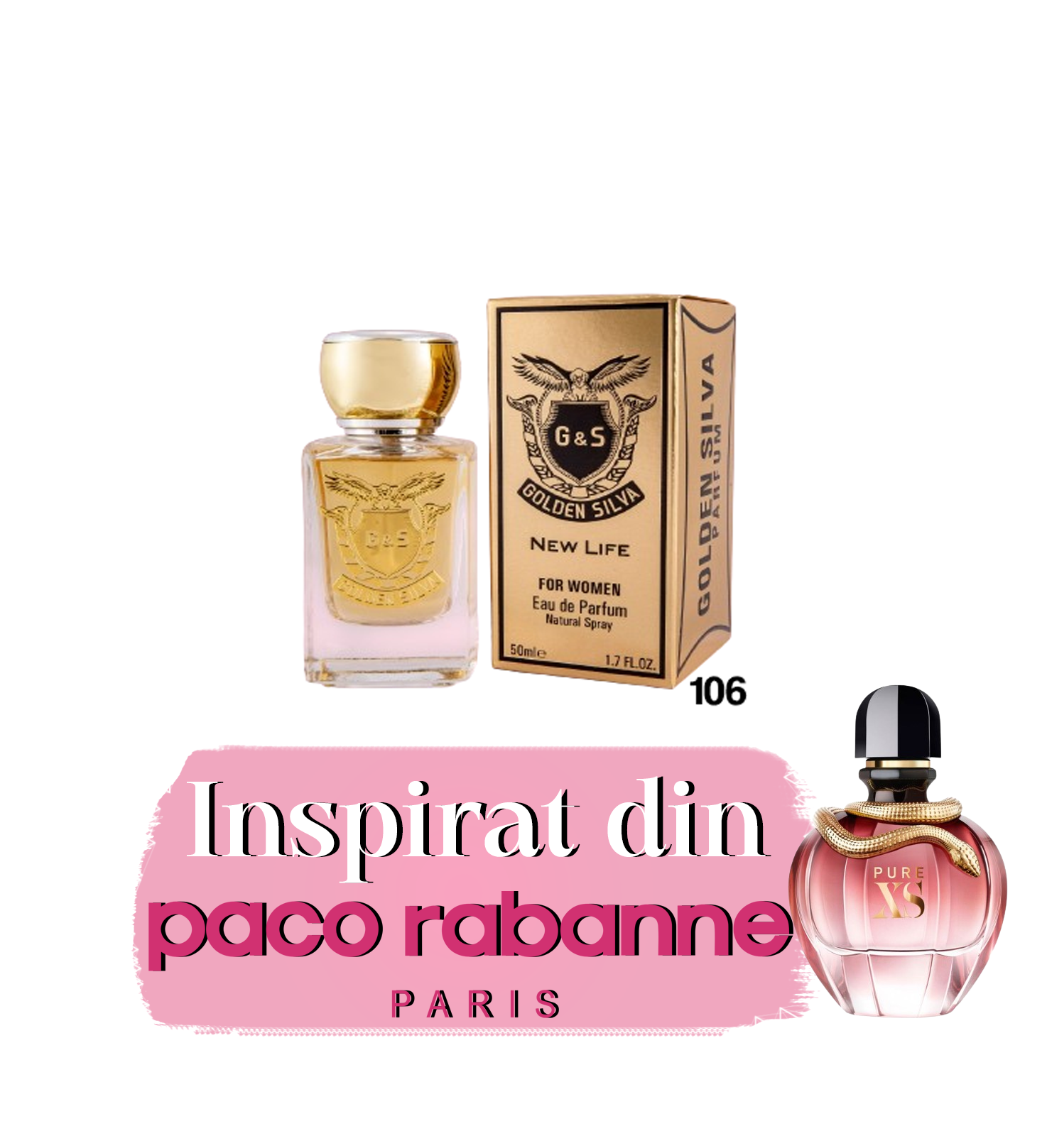 Parfum inspirat de "Paco Rabbane - XS Pure" W106 | 50 ml