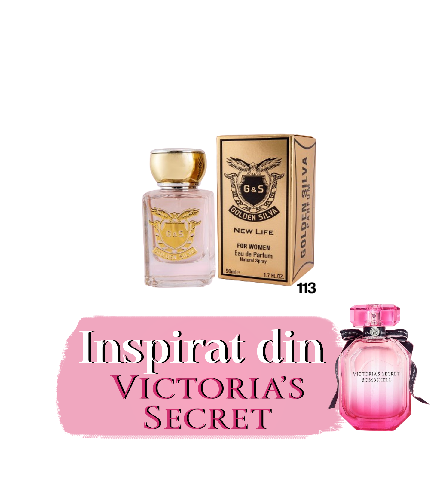 Parfum inspirat de "Victoria's Secret - Bombshell" W113 | 50 ml